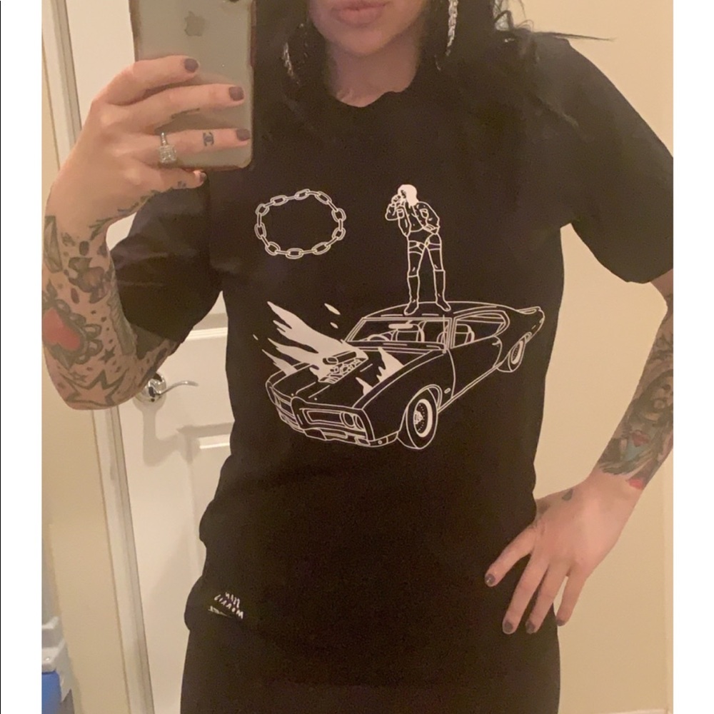 NWT black DIESEL tee